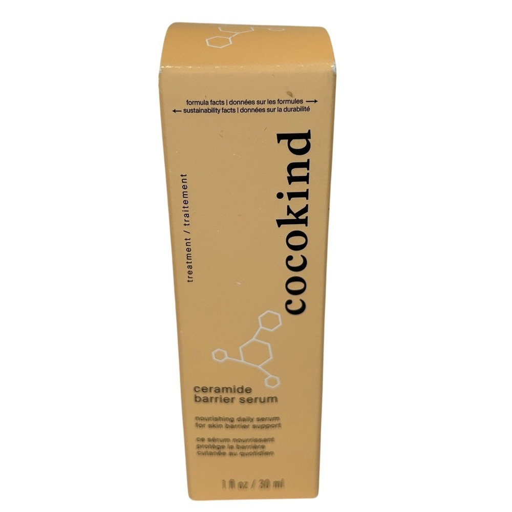 Cocokind Ceramide Barrier Serum 1oz 30ml Nourishing Daily Face Treatment